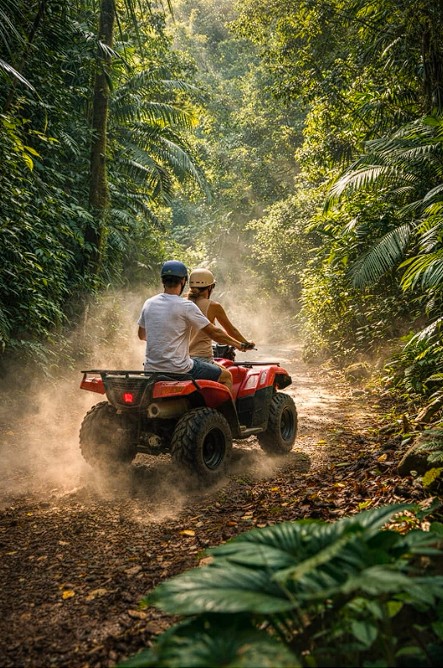 ATVs and Zip-line Combo